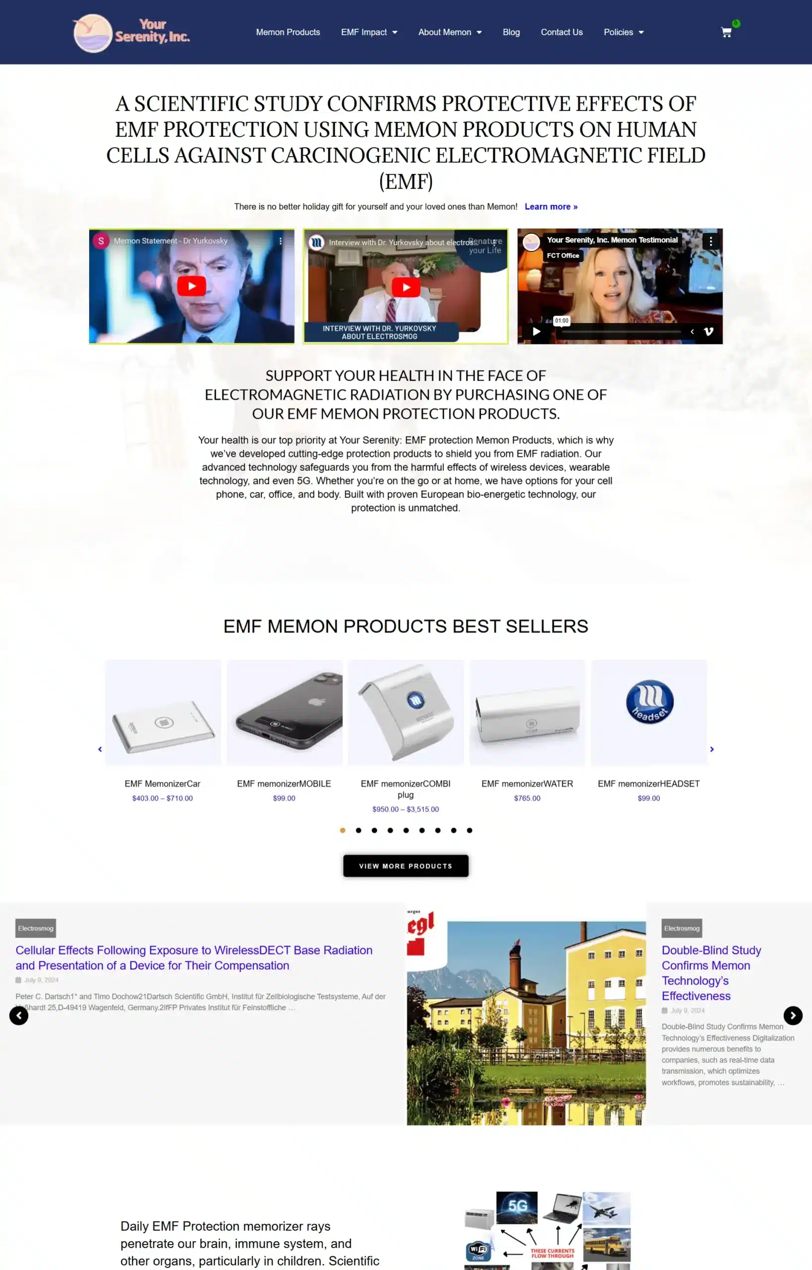 EMF-Protection-Devices-EMF-Memon-Products-YOUR-SERENITY-by Neil DC | Web Specialist 360