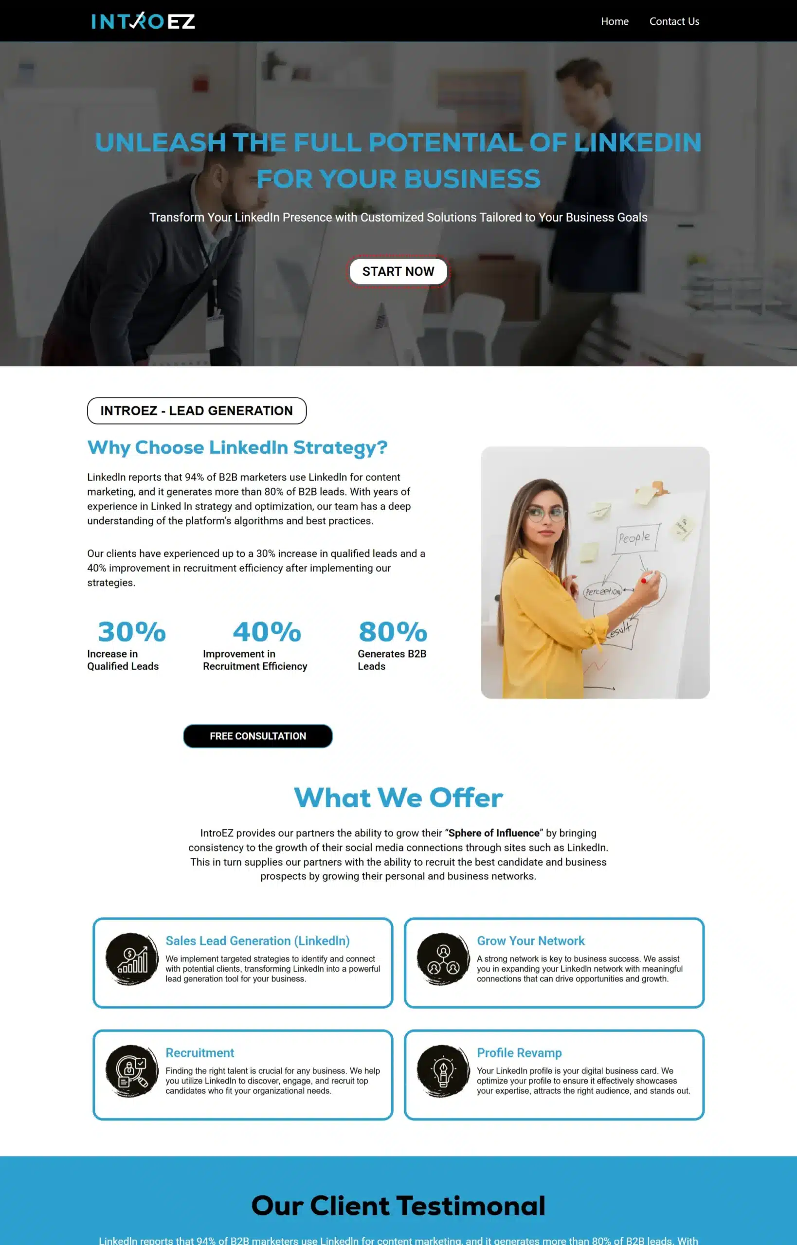 UNLEASH THE FULL POTENTIAL OF LINKEDIN FOR YOUR BUSINESS - Neil DC | Web Specialist 360