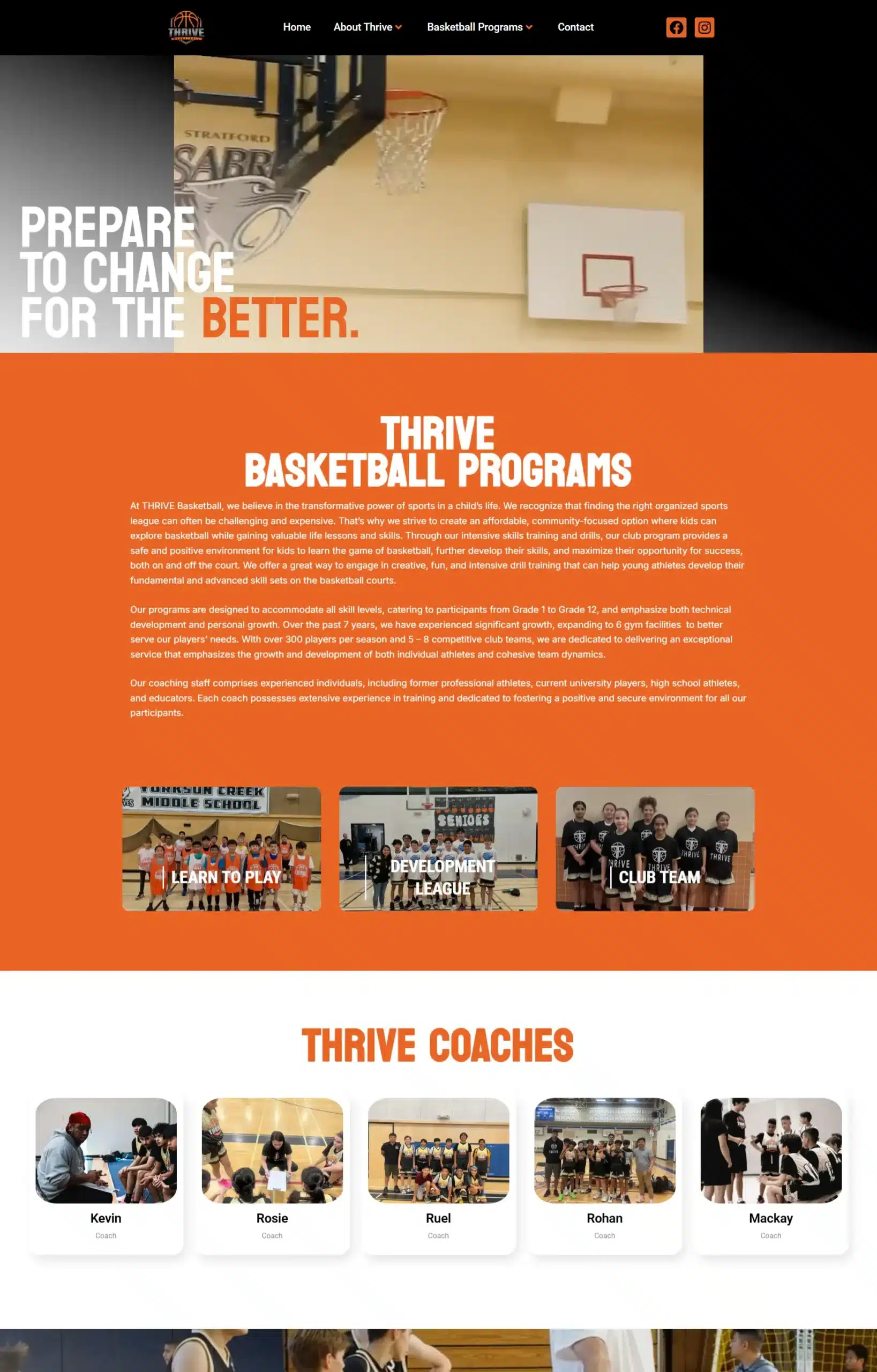 Thrive-Basketball-Programs-by Neil DC | Web Specialist 360